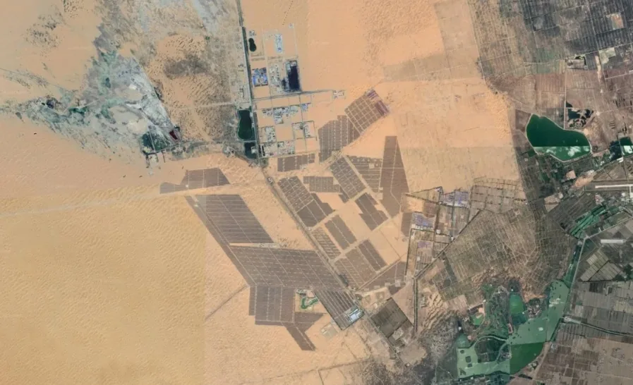 Tengger desert solar park